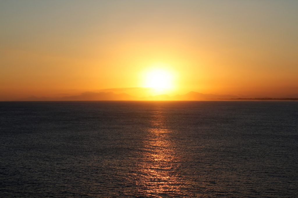 Pôr do Sol nas Ruínas da Praia Grande em Arraial do Cabo RJ Regiao dos Lagos