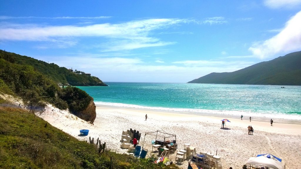 Praia do Pontal do Atalaia em Arraial do Cabo 