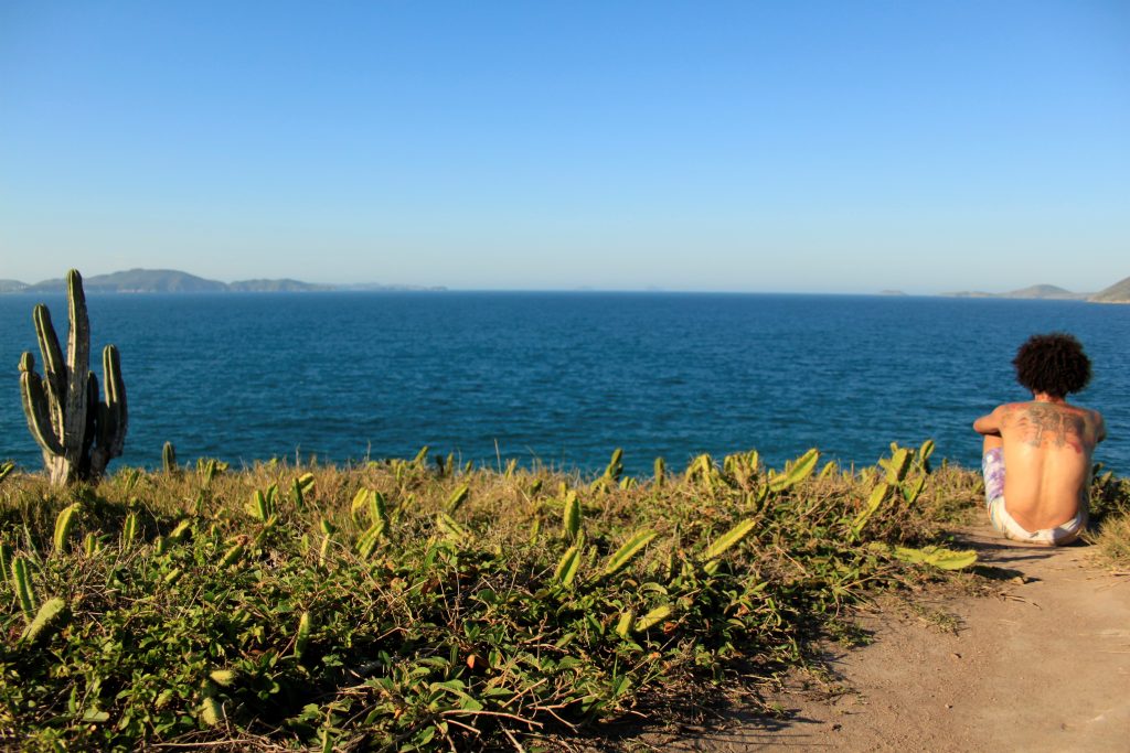 Vista da Praia do Peró e Praia das Conchas em Cabo Frio RJ Região dos Lagos