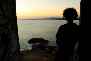 Pôr do Sol nas Ruínas da Praia Grande em Arraial do Cabo RJ Regiao dos Lagos